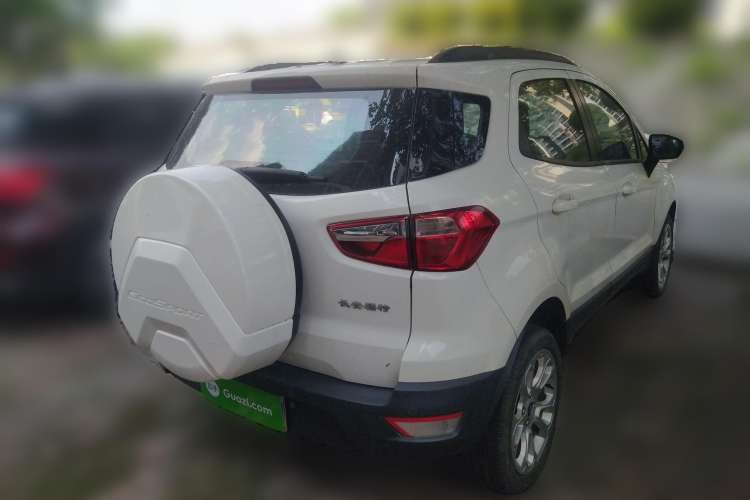 Used Ford EcoSport 2018 Revised 1.5L Automatic Platinum Wing Edition Rear Right 45 Deg