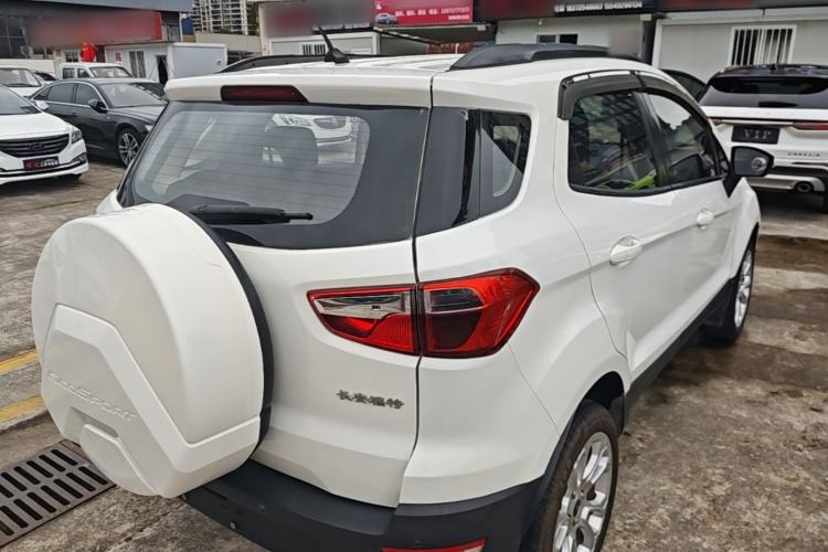 Used Ford EcoSport 2018 1.5L Automatic Platinum Wing Model Rear Right 45 Deg