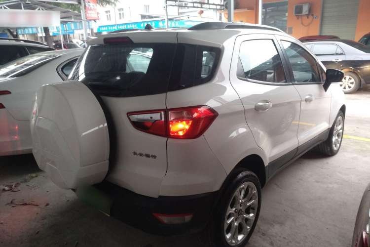 Used Ford EcoSport 2018 Revised 1.5L Automatic Platinum Wing Edition Rear Right 45 Deg