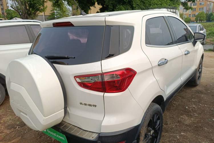 Used Ford EcoSport 2018 1.5L Automatic Platinum Wing Model Rear Right 45 Deg