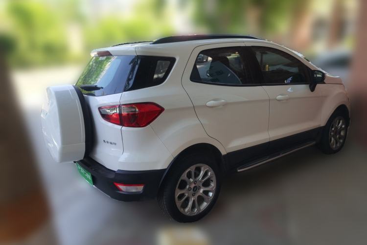 Used Ford EcoSport 2018 1.5L Automatic Platinum Wing Model Rear Right 45 Deg
