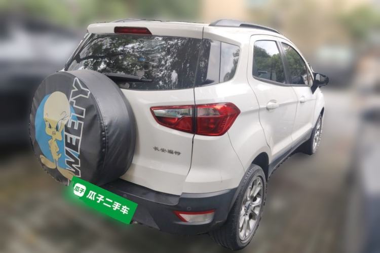 Used Ford EcoSport 2018 Revised 1.5L Automatic Platinum Wing Edition Rear Right 45 Deg