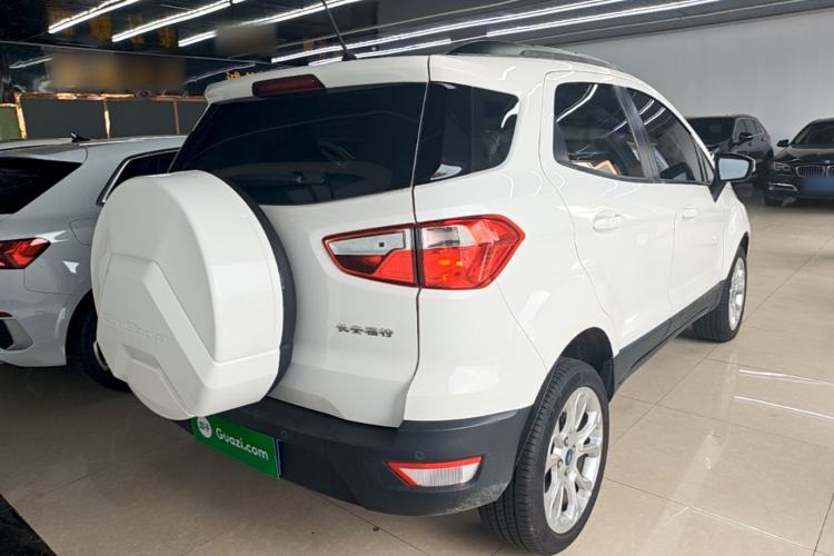 Used Ford EcoSport 2018 Revised 1.5L Automatic Platinum Wing Edition Rear Right 45 Deg