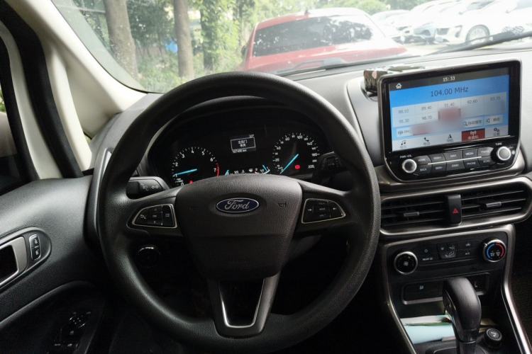 Used Ford EcoSport 2018 1.5L Automatic Platinum Wing Model Steering Wheel