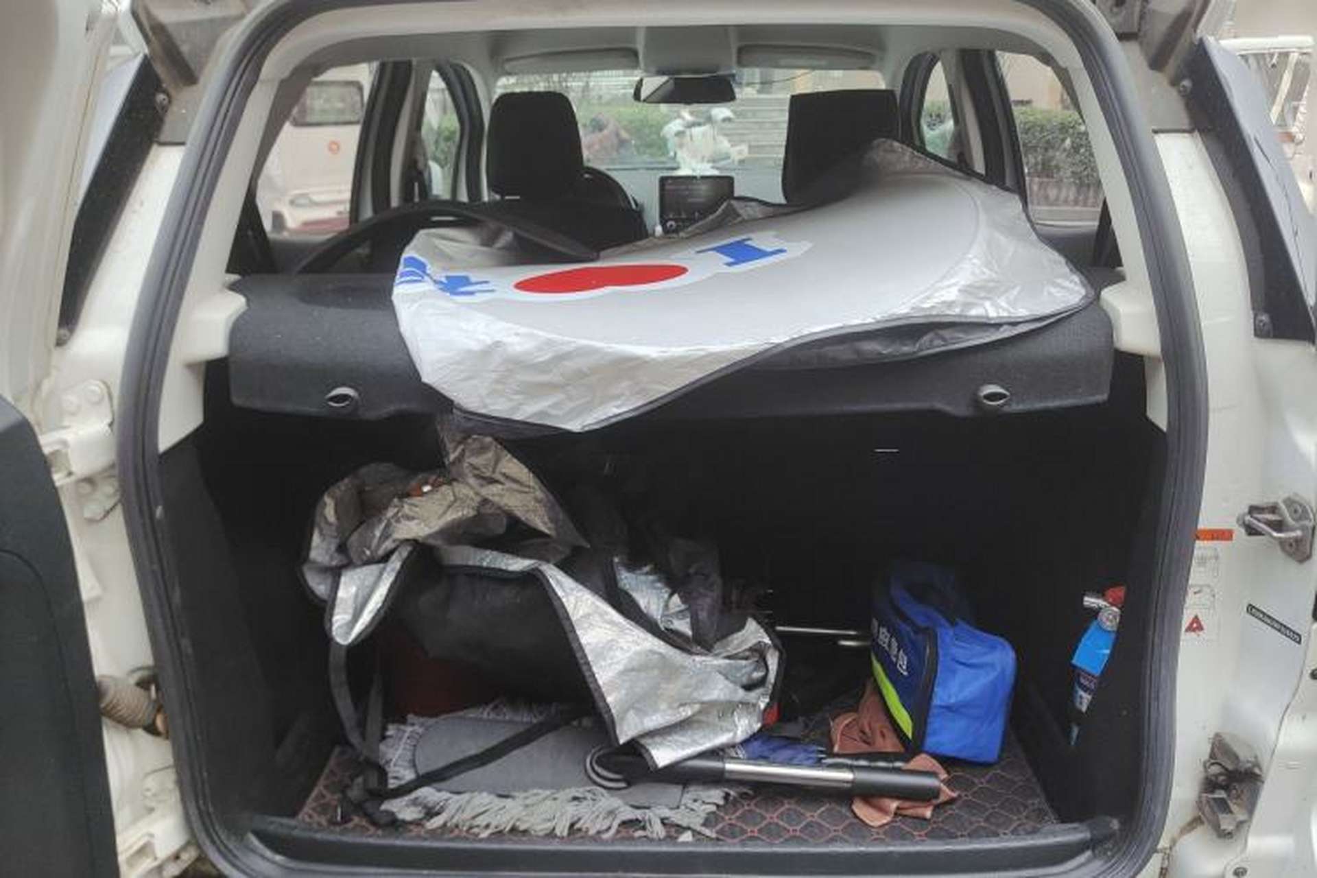 Used Ford EcoSport 2018 1.5L Automatic Platinum Wing Model Trunk