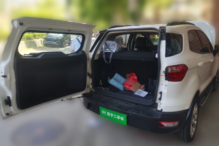 Used Ford EcoSport 2018 1.5L Automatic Platinum Wing Model Trunk