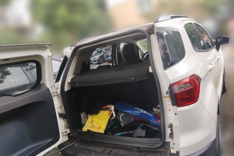 Used Ford EcoSport 2018 Revised 1.5L Automatic Platinum Wing Edition Trunk