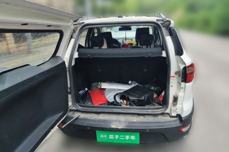 Used Ford EcoSport 2018 1.5L Automatic Platinum Wing Model Trunk
