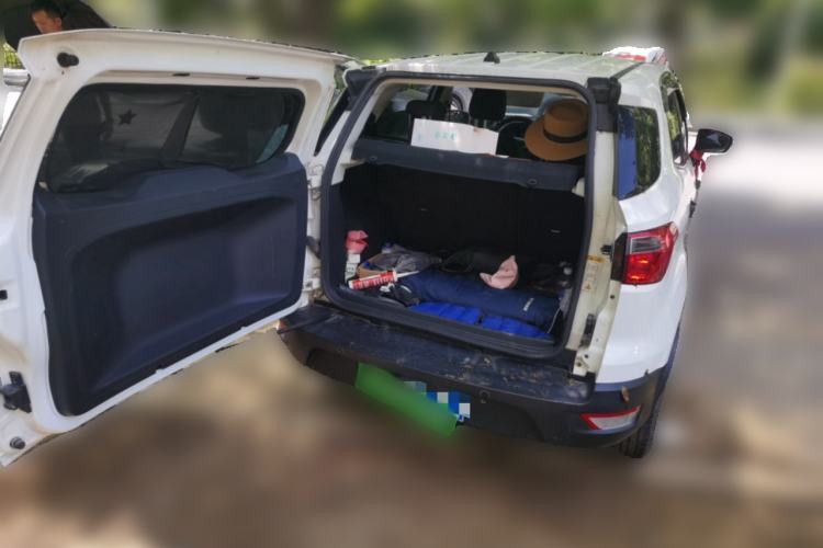 Used Ford EcoSport 2018 1.5L Automatic Elite Edition Trunk