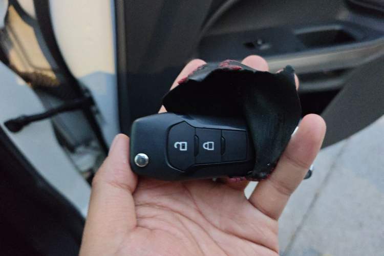 Used Ford EcoSport 2018 1.5L Automatic Platinum Wing Model Vehicle Key