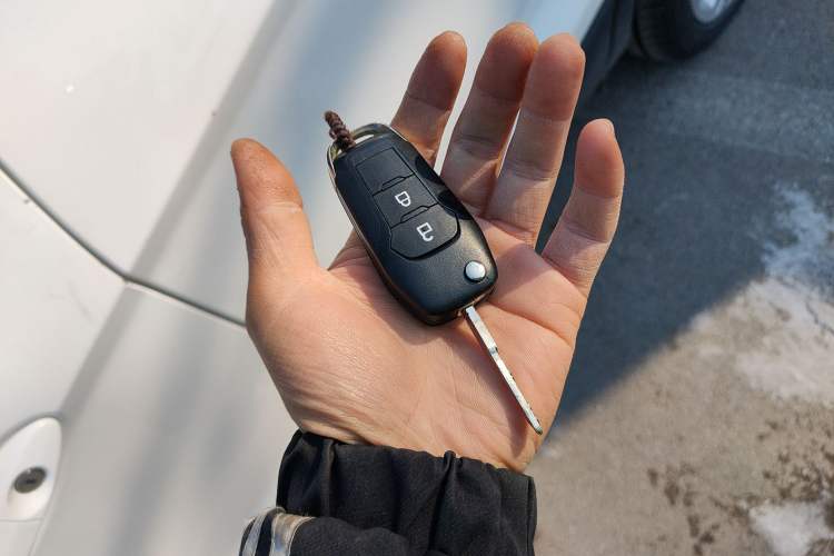 Used Ford EcoSport 2018 1.5L Automatic Platinum Wing Model Vehicle Key