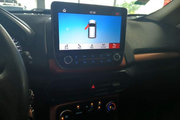 Used Ford EcoSport 2019 1.5L Automatic Platinum Wing Sport Edition Audio And AC Panel