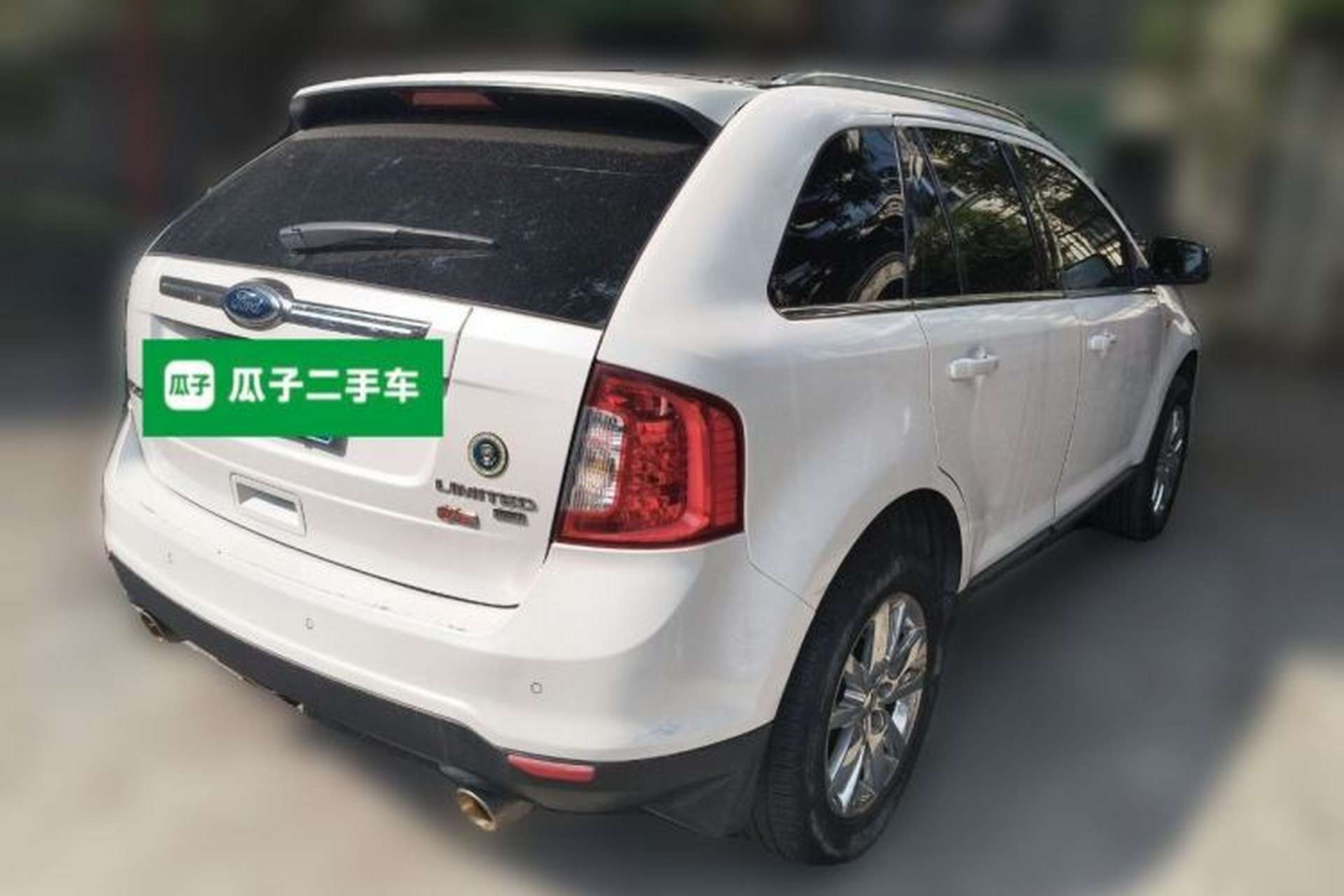 Used Ford Edge 2011 3.5L Zunrui Model Rear Right 45 Deg