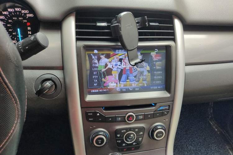 Used Ford Edge 2012 2.0T Elite Sunroof Edition Audio And AC Panel