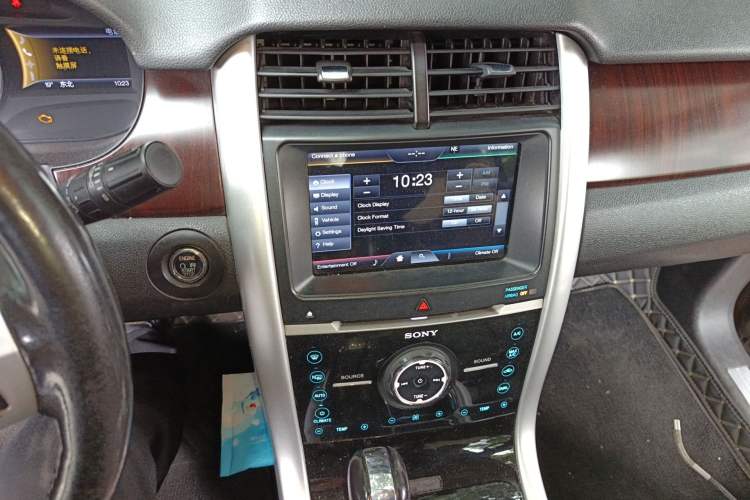 Used Ford Edge 2012 2.0T Zunrui Trim Audio And AC Panel