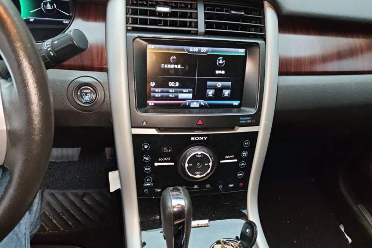 Used Ford Edge 2012 2.0T Zunrui Trim Audio And AC Panel