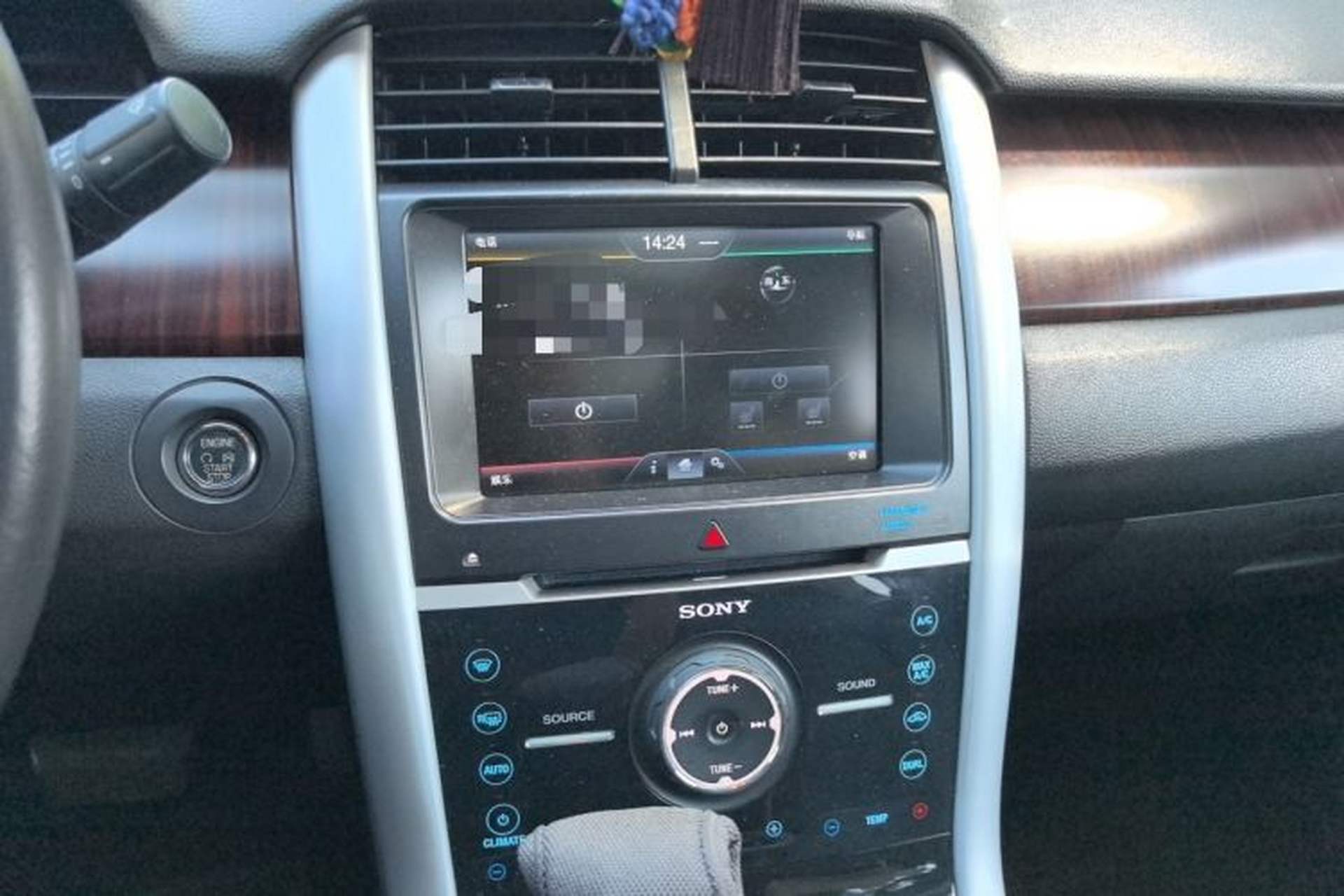 Used Ford Edge 2012 2.0T Zunrui Trim Audio And AC Panel