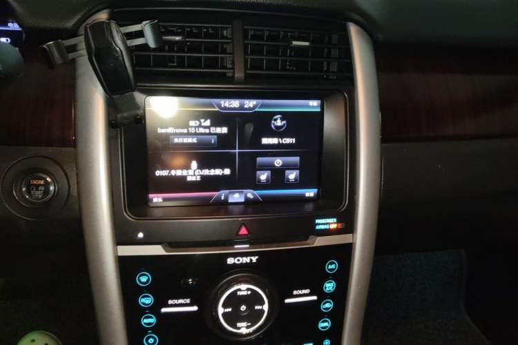 Used Ford Edge 2012 2.0T Zunrui Trim Audio And AC Panel