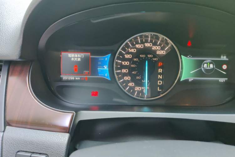 Used Ford Edge 2012 2.0T Zunrui Trim Odometer Close Up