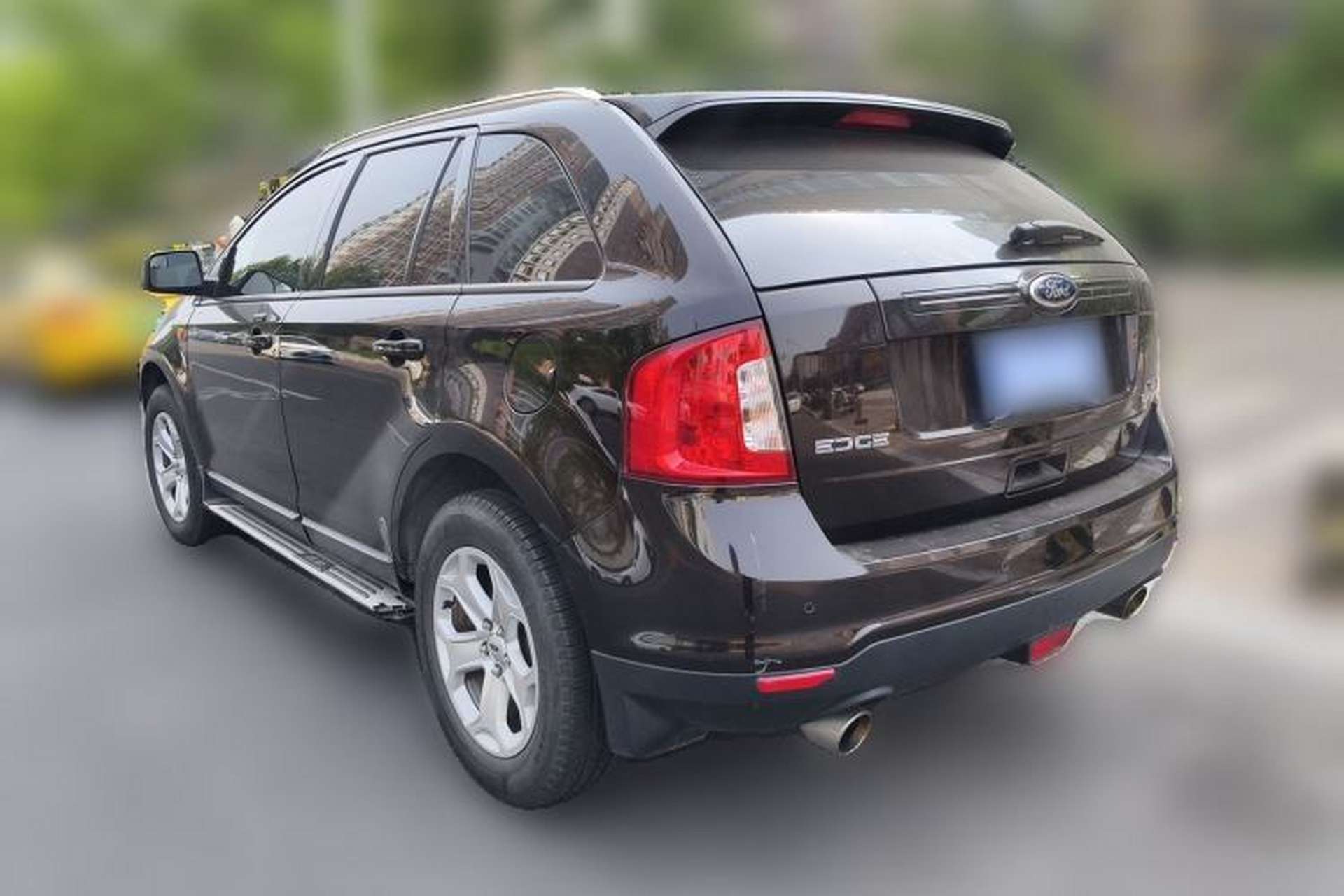 Used Ford Edge 2012 2.0T Elite Sunroof Edition Rear Left 45 Deg