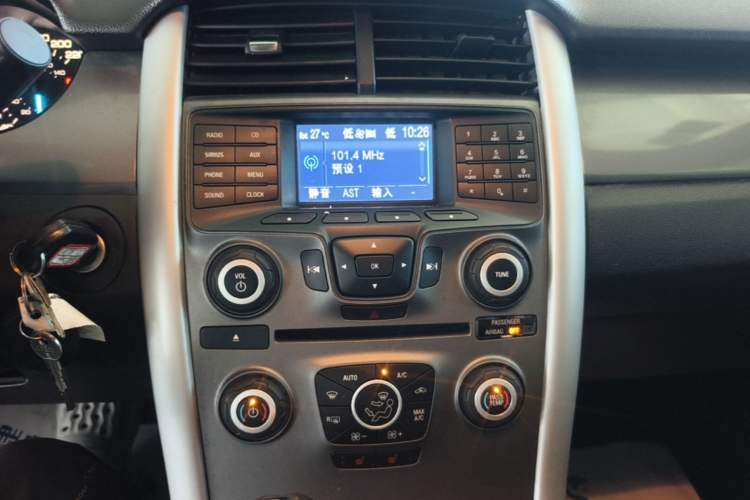 Used Ford Edge 2012 2.0T Elite Sunroof Edition Audio And AC Panel