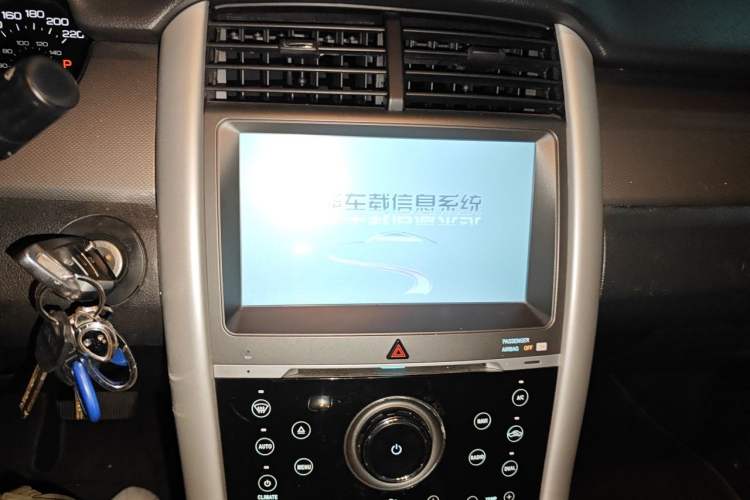 Used Ford Edge 2012 2.0T Elite Sunroof Edition Audio And AC Panel
