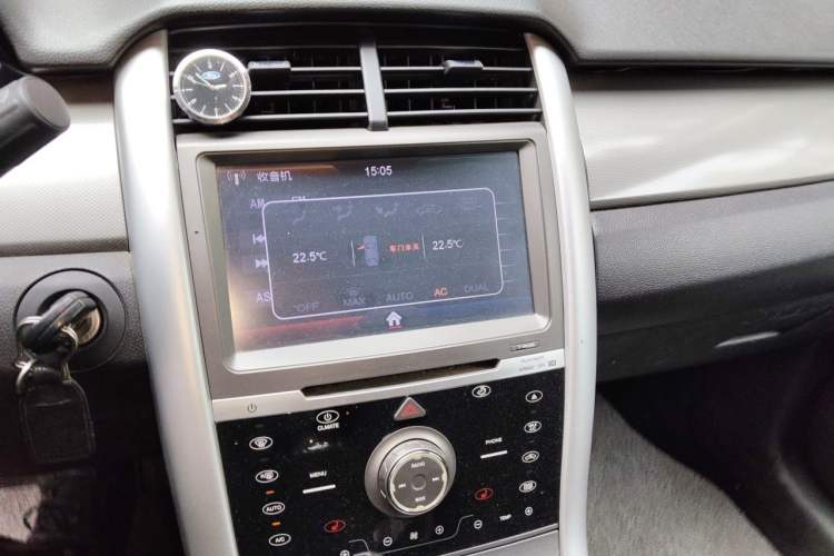 Used Ford Edge 2012 2.0T Elite Sunroof Edition Audio And AC Panel