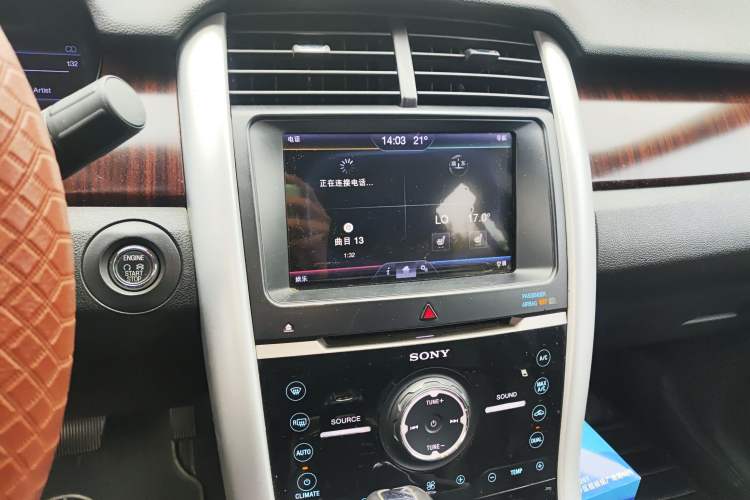 Used Ford Edge 2012 2.0T Zunrui Trim Audio And AC Panel