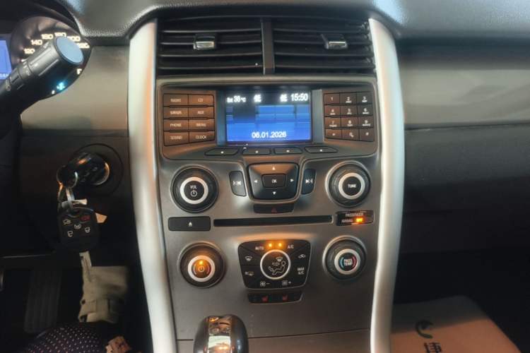 Used Ford Edge 2012 2.0T Elite Sunroof Edition Audio And AC Panel