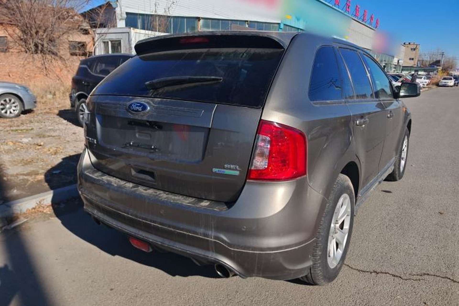 Used Ford Edge 2012 2.0T Elite Sunroof Edition Rear Right 45 Deg