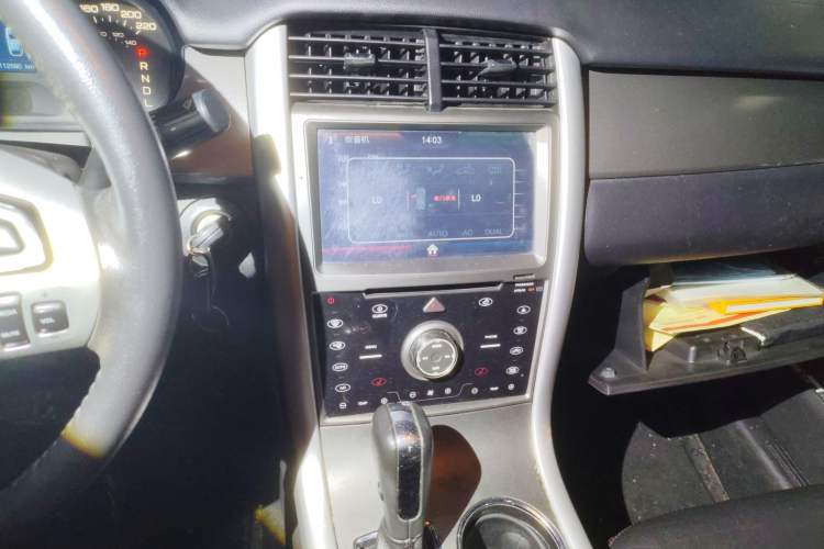 Used Ford Edge 2012 2.0T Elite Sunroof Edition Audio And AC Panel