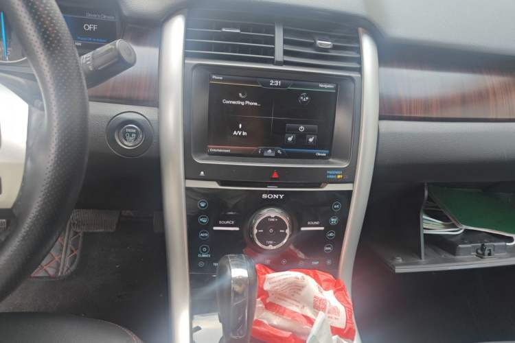 Used Ford Edge 2012 2.0T Zunrui Trim Audio And AC Panel