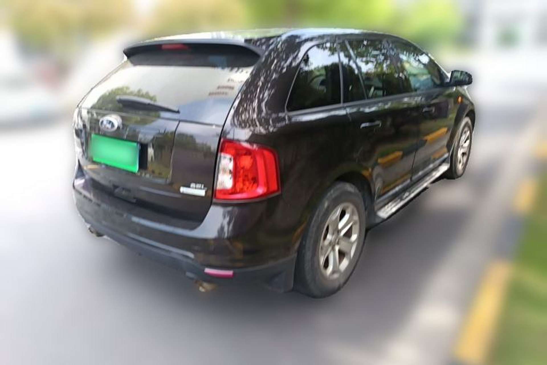 Used Ford Edge 2012 2.0T Elite Sunroof Edition Rear Right 45 Deg