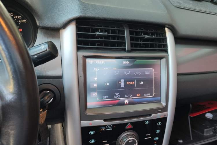 Used Ford Edge 2012 2.0T Elite Sunroof Edition Audio And AC Panel