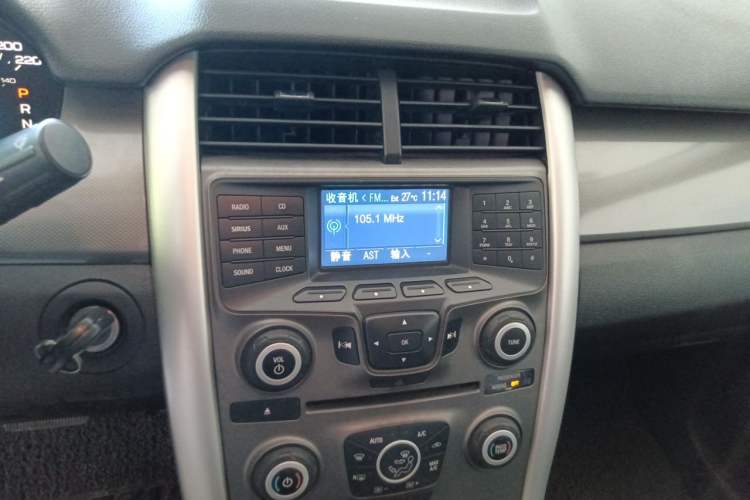 Used Ford Edge 2012 2.0T Elite Edition Audio And AC Panel