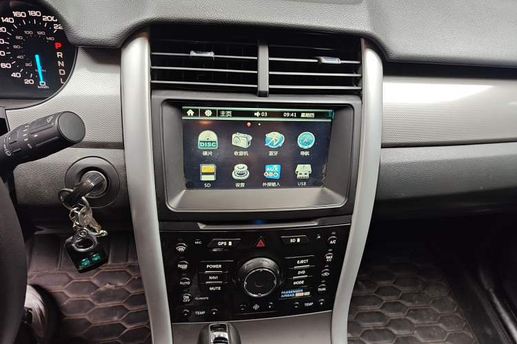 Used Ford Edge 2012 2.0T Elite Sunroof Edition Audio And AC Panel