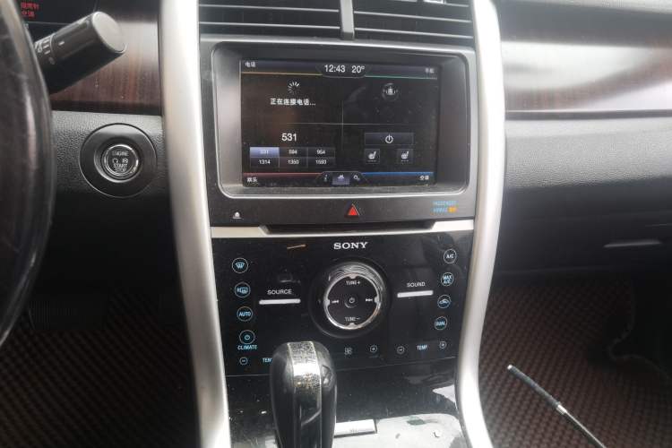 Used Ford Edge 2012 2.0T Zunrui Trim Audio And AC Panel
