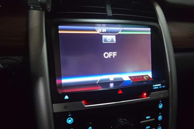 Used Ford Edge 2012 2.0T Elite Sunroof Edition Audio And AC Panel