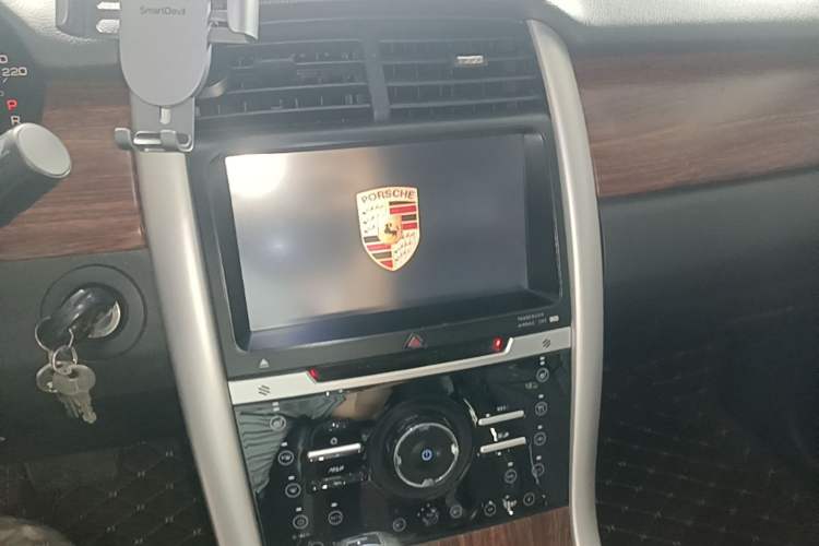 Used Ford Edge 2012 2.0T Elite Sunroof Edition Audio And AC Panel