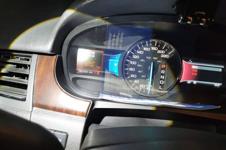 Used Ford Edge 2012 2.0T Zunrui Trim Odometer Close Up