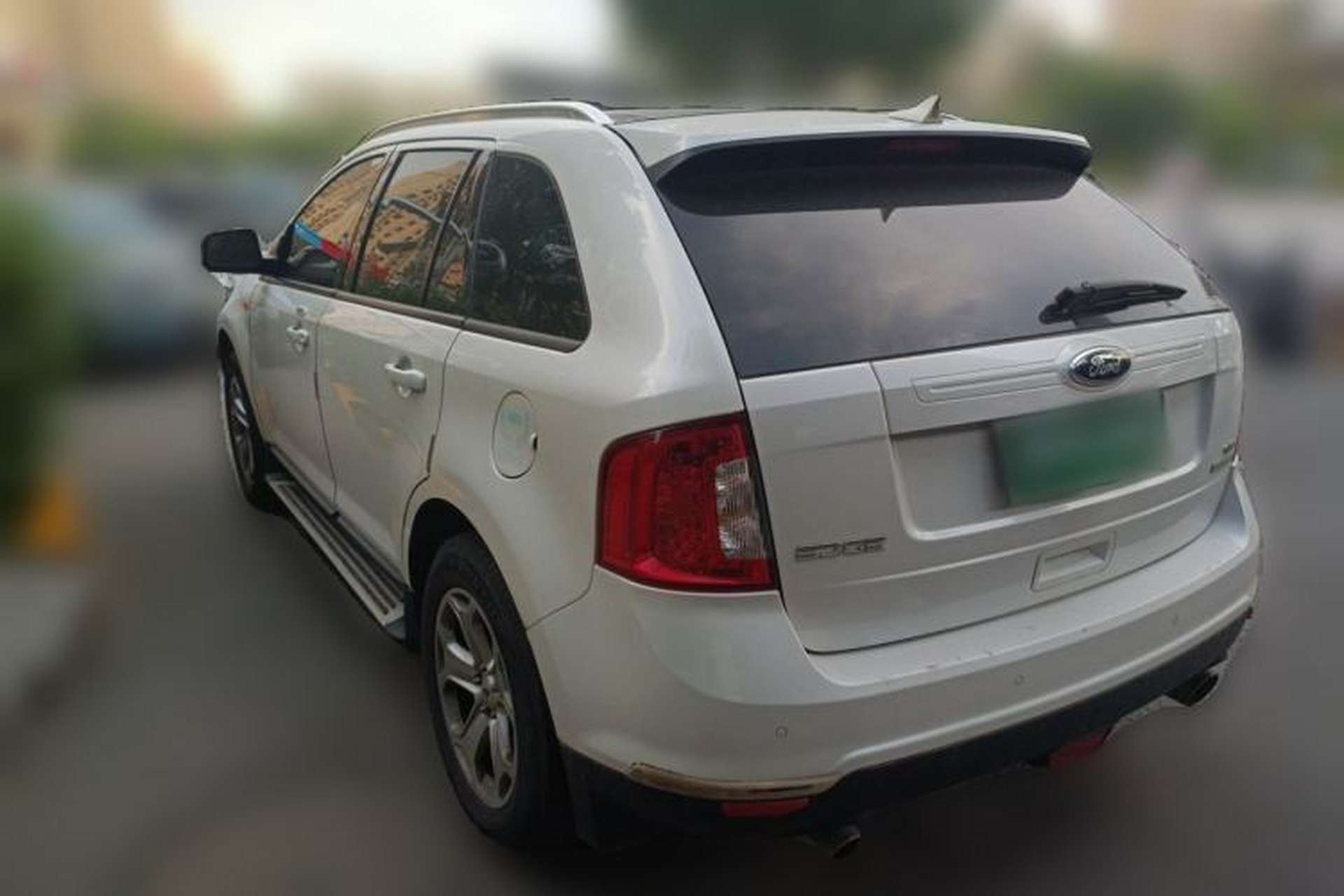 Used Ford Edge 2012 2.0T Elite Sunroof Edition Rear Left 45 Deg