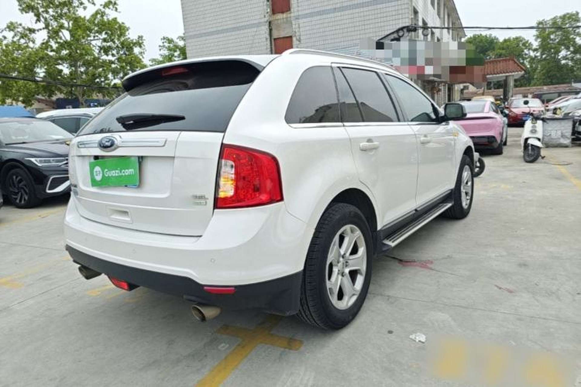 Used Ford Edge 2012 2.0T Elite Sunroof Edition Rear Right 45 Deg