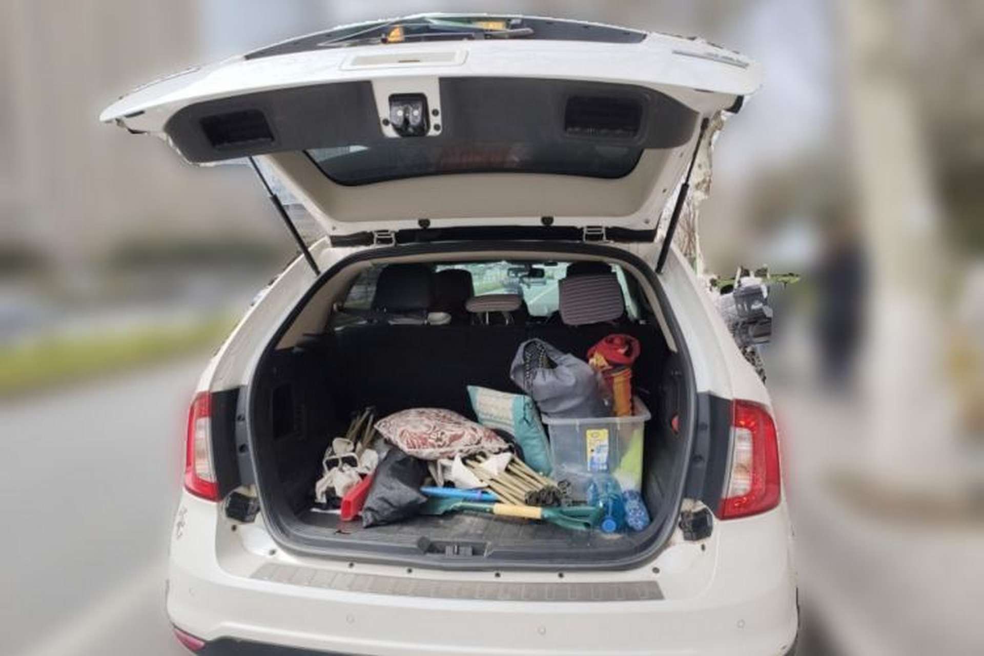 Used Ford Edge 2012 2.0T Elite Sunroof Edition Trunk