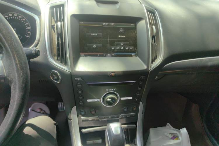 Used Ford Edge 2015 2.0T GTDi Four-Wheel Drive Prestige Model Audio And AC Panel