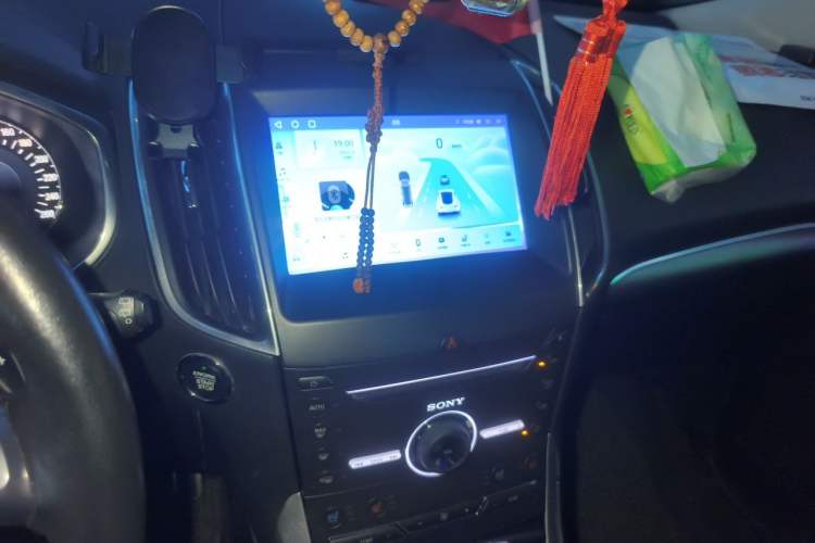 Used Ford Edge 2015 2.0T GTDi Four-Wheel Drive Prestige Model Audio And AC Panel