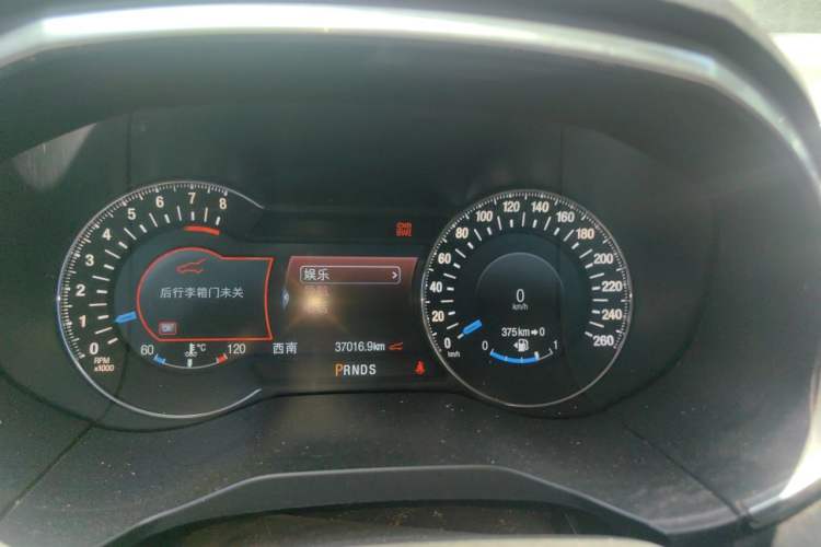 Used Ford Edge 2015 2.0T GTDi Four-Wheel Drive Prestige Model Instrument Cluster