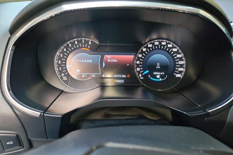 Used Ford Edge 2015 2.0T GTDi Four-Wheel Drive Prestige Model Instrument Cluster