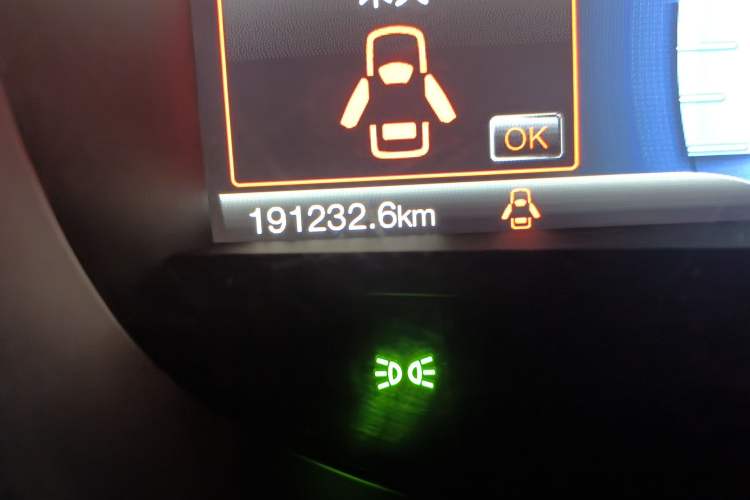 Used Ford Edge 2015 2.0T GTDi 4x4 High-Grade Model Odometer Close Up