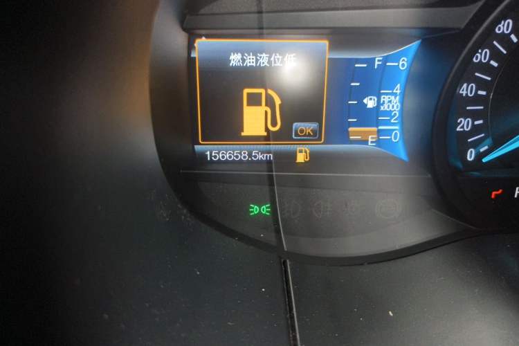 Used Ford Edge 2015 2.0T GTDi Two-Wheel-Drive High-Line Version Odometer Close Up
