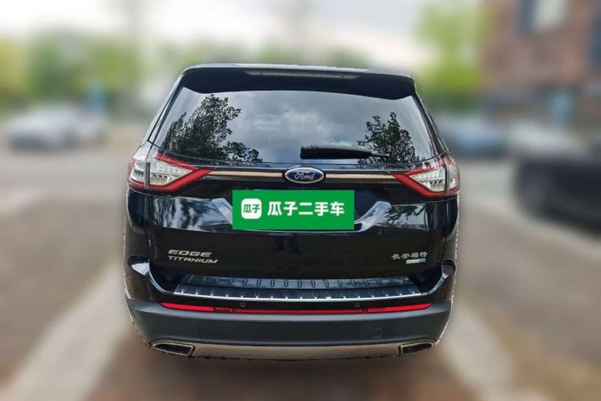 Used Ford Edge 2015 2.0T GTDi Four-Wheel Drive Prestige Model Rear